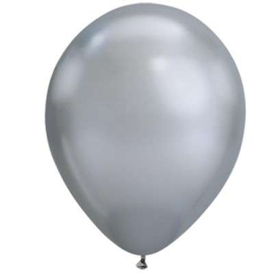 Vatan Balon Metalik  Gümüş 100'lü