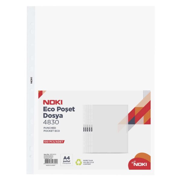 Noki Poşet Dosya Eco 100'lü Paket (Kopya)