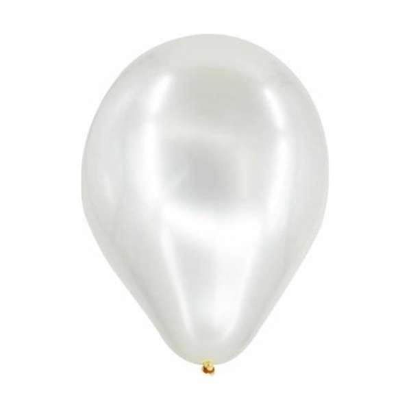 Vatan Balon Tek Renk Beyaz 100'lü
