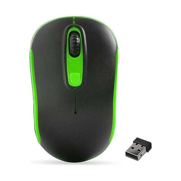 Everest SM-804  Usb Siyah/Yeşil Kablosuz Mouse