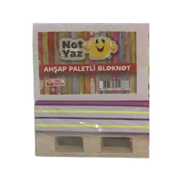 Ahşap Paletli Bloknot