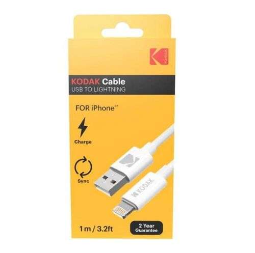 Kodak Iphone İçin USB Lightning Kablo 1 Metre