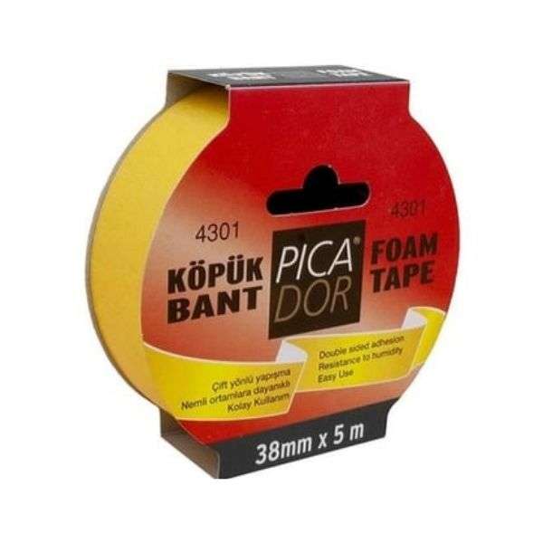 Picador Çift Taraflı Köpük Bant 38 mm X 5 m