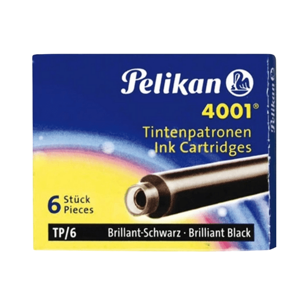 Pelikan Dolma Kalem Kartuşu 6`lı Royal Siyah