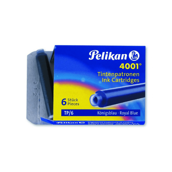 Pelikan Dolma Kalem Kartuşu 6`lı Royal Mavi