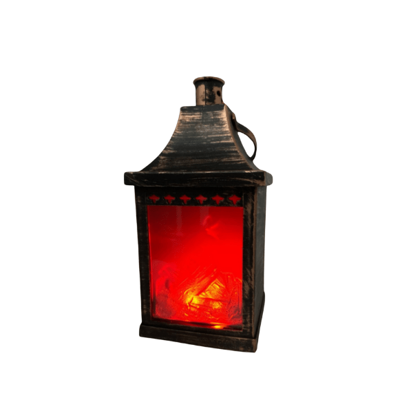 Giftzen Ledli Şömine Fener DK-427