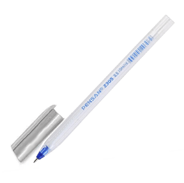 Pensan 2305 Üçgen Tükenmez Kalem 0.5 mm Mavi