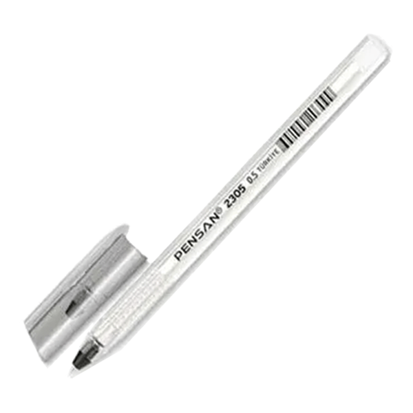 Pensan 2305 Üçgen Tükenmez Kalem 0.5 mm Siyah