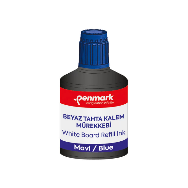 Penmark Beyaz Tahta Kalemi Mürekkebi 30Ml Mavi