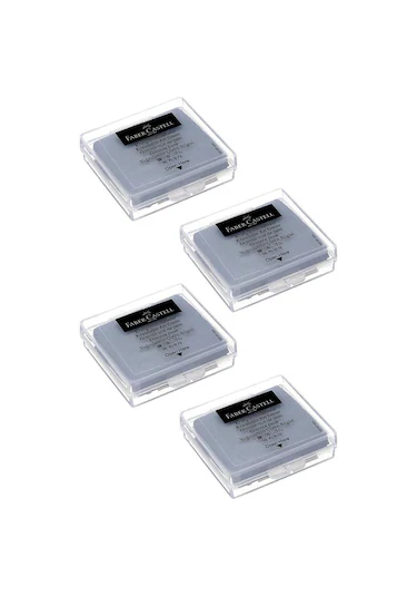 Faber Castell Gri Hamur Silgi (4 ADET)