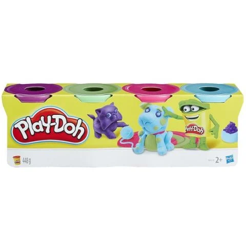 Play-Doh Hamur 4'Lü