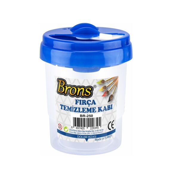 Brons Fırça Temizleme Kabı BR-250