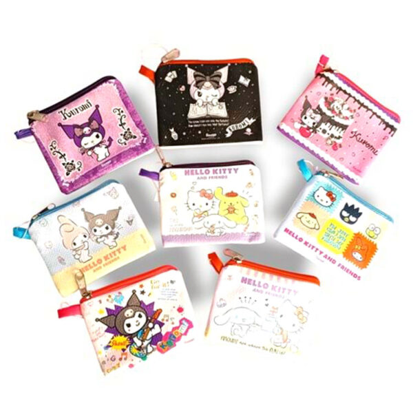 Kuromi&Hello Kitty El Cüzdanı