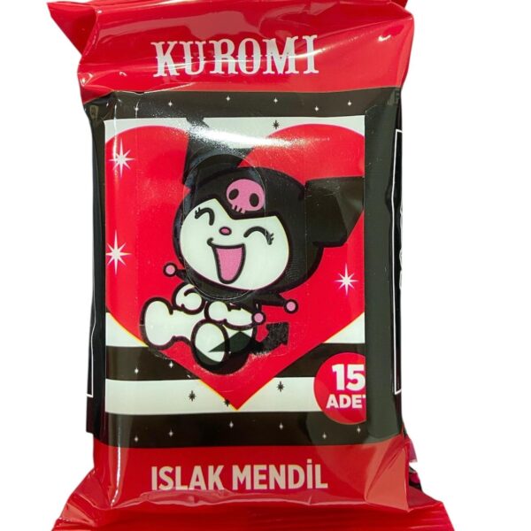 Kuromi 3'Lü Cep Islak Mendil