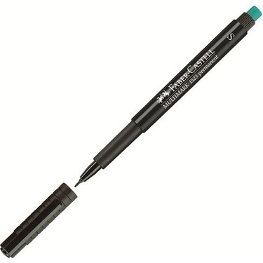 Faber-Castell 1523 Permanent Kalem (S) Siyah