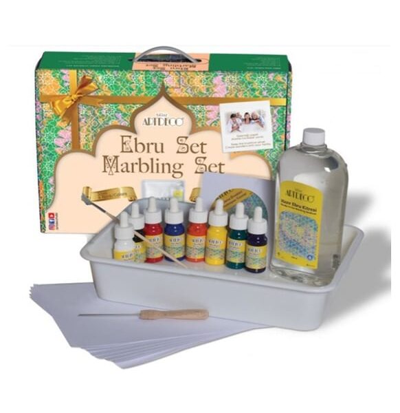 Artdeco Ebru Başlangıç Seti A4 Tekneli