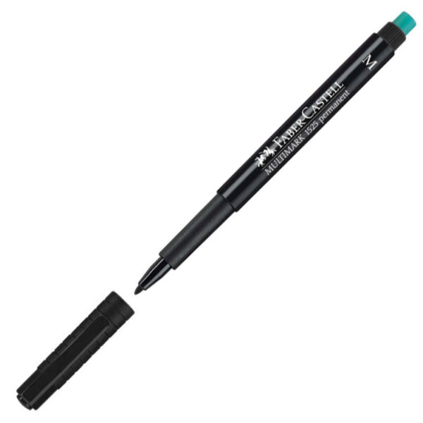 Faber-Castell 1525 Permanent Kalem (M) Siyah