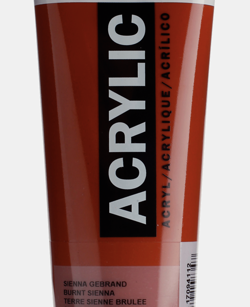 Talens Amsterdam Akrilik Boya 120ml. N:411 Burnt Sienna