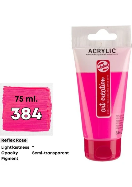 Talens Artcreation Akrilik Boya 75ML - N:384 Reflex Rose