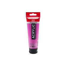 Talens Amsterdam Akrilik Boya 120 ml. 577 Permanent Red Violet Light